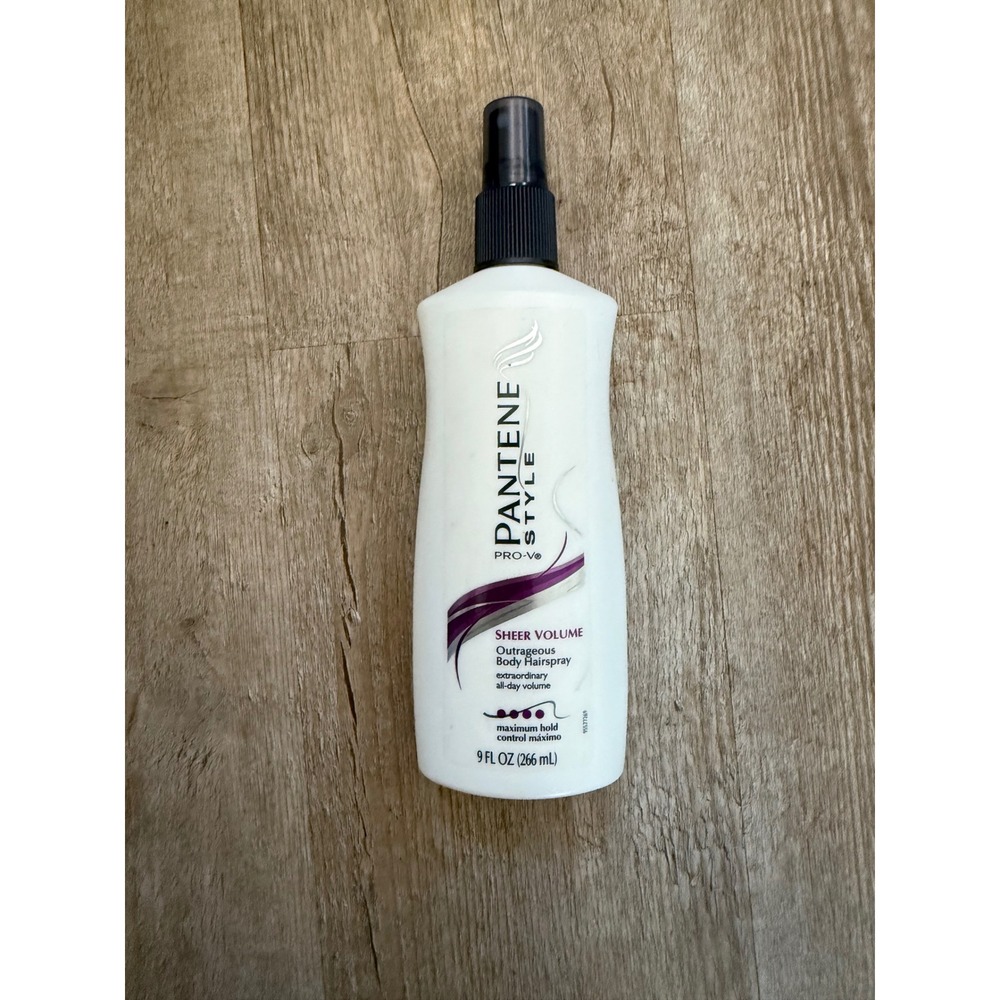 Pantene Style Pro-V Sheer Volume Outrageous Body Hairspray 9oz Discontinued RARE
